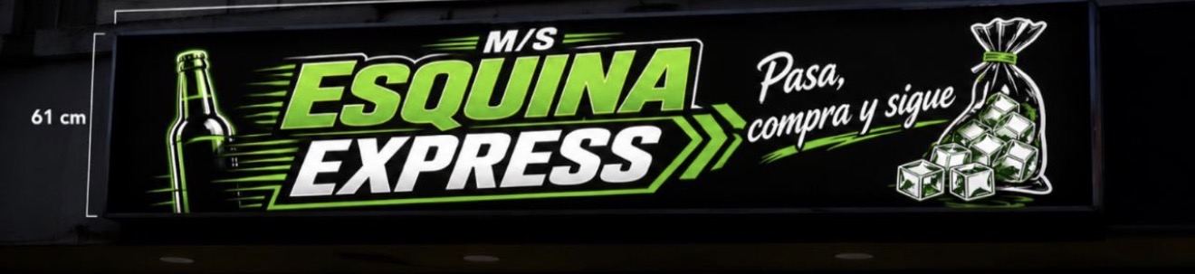 M/S Esquina Express · Pasa, compra y sigue